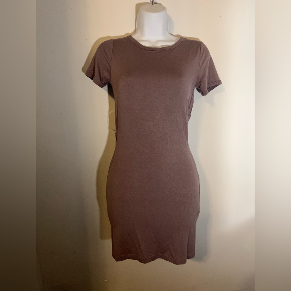 Forever 21 dress with twist tie detailing with open back